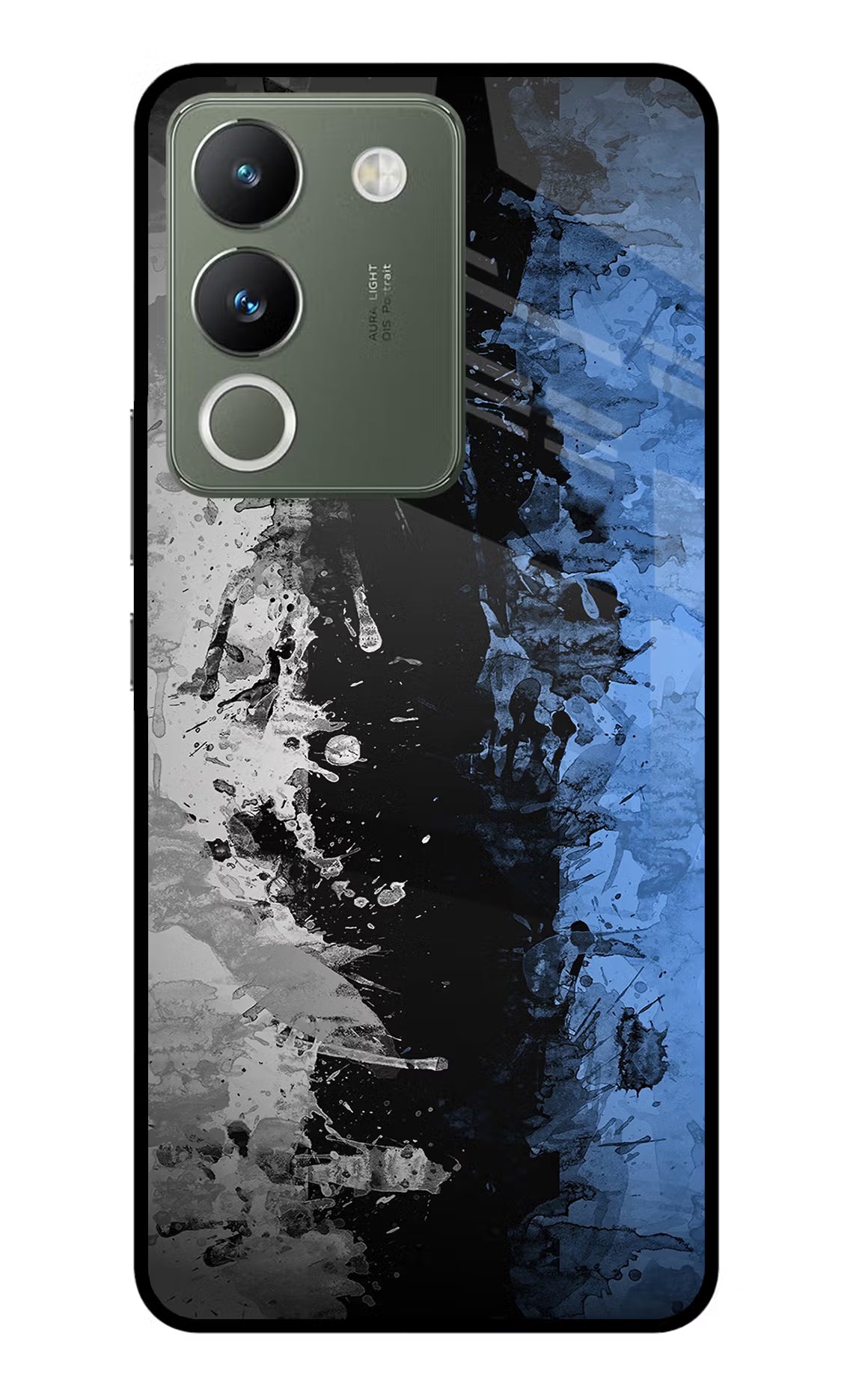 Artistic Design Vivo Y200 5G Glass Case Back Cover by Casekaro