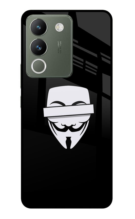 Anonymous Face Vivo Y200 5G Glass Case