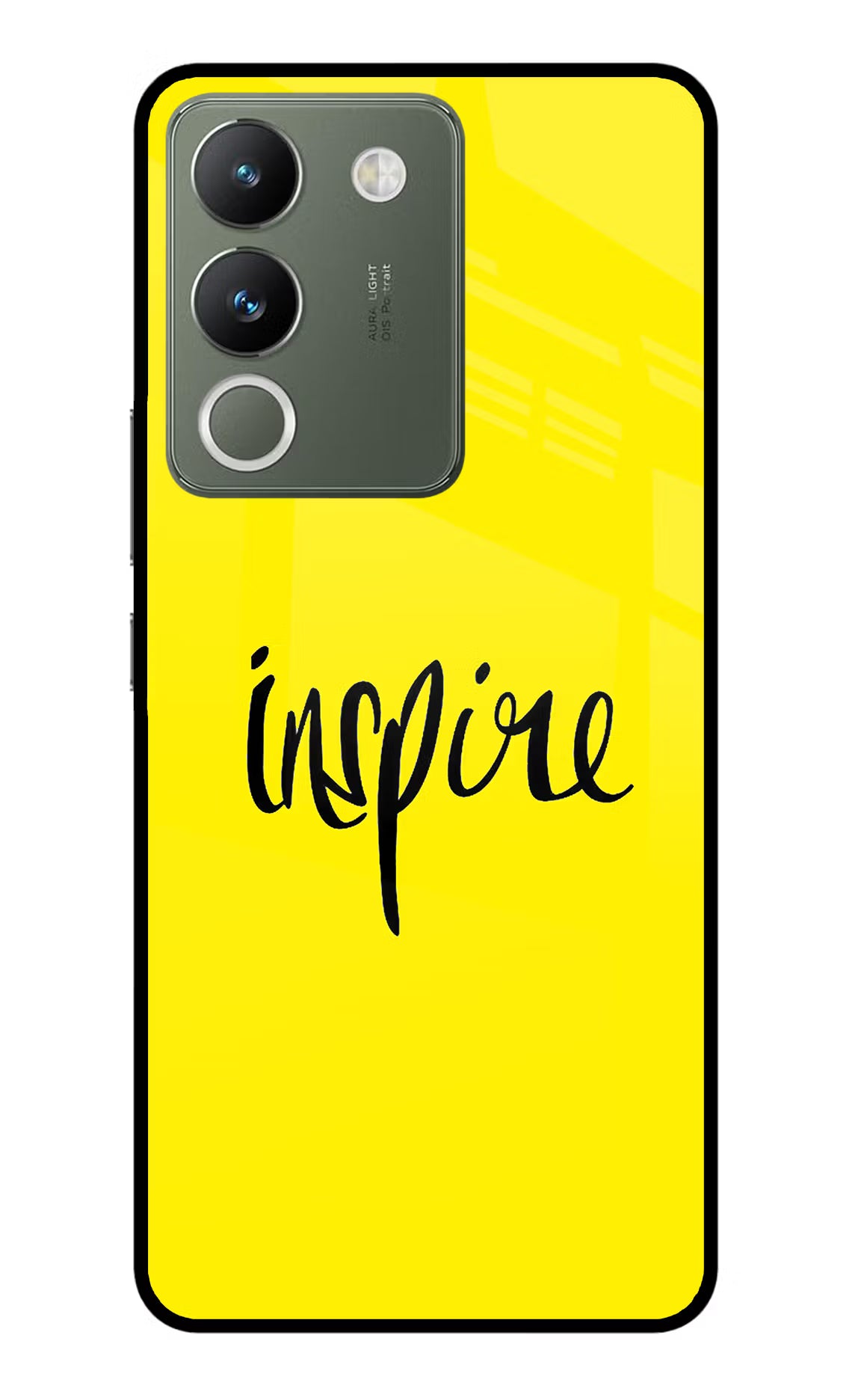 Inspire Vivo Y200 5G Glass Case Back Cover by Casekaro