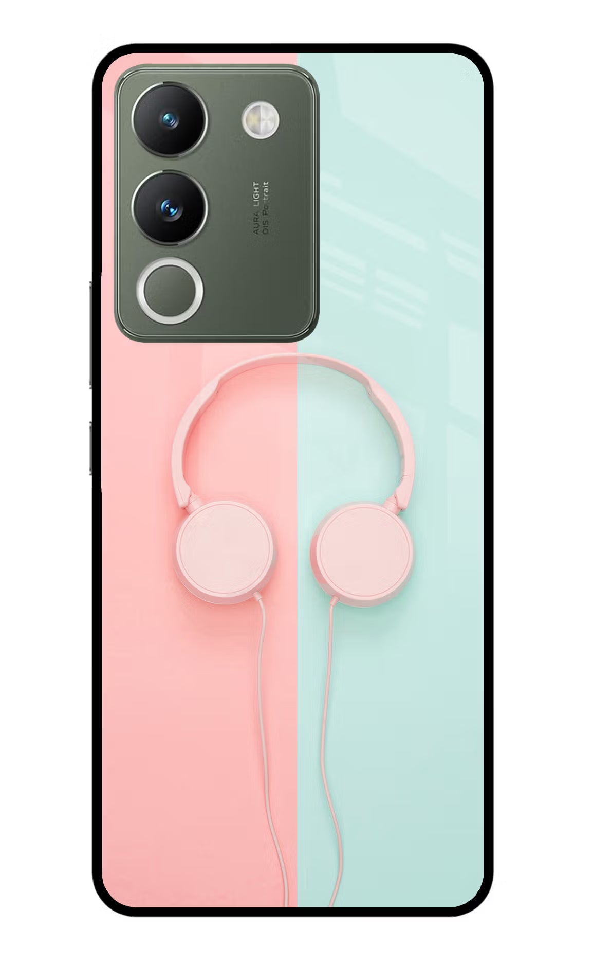 Music Lover Vivo Y200 5G Glass Case Back Cover by Casekaro