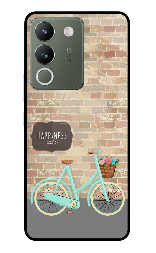 Happiness Artwork Vivo Y200 5G Glass Case