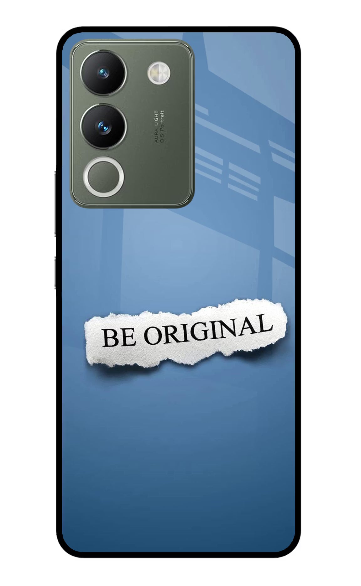 Be Original Vivo Y200 5G Glass Case Back Cover by Casekaro