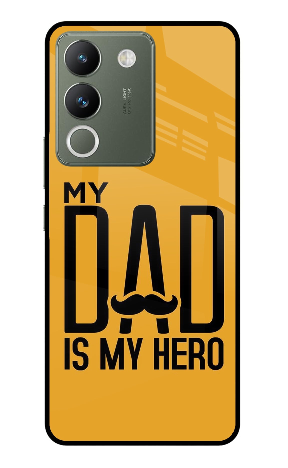 My Dad Is My Hero Vivo Y200 5G Glass Case