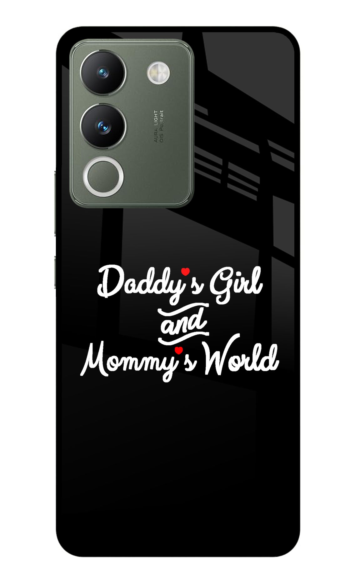 Daddy's Girl and Mommy's World Vivo Y200 5G Back Cover