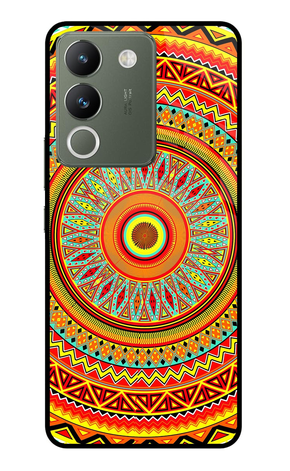 Mandala Pattern Vivo Y200 5G Back Cover