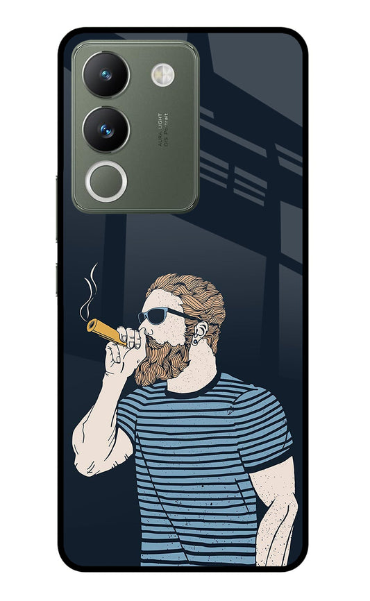 Smoking Vivo Y200 5G Glass Case