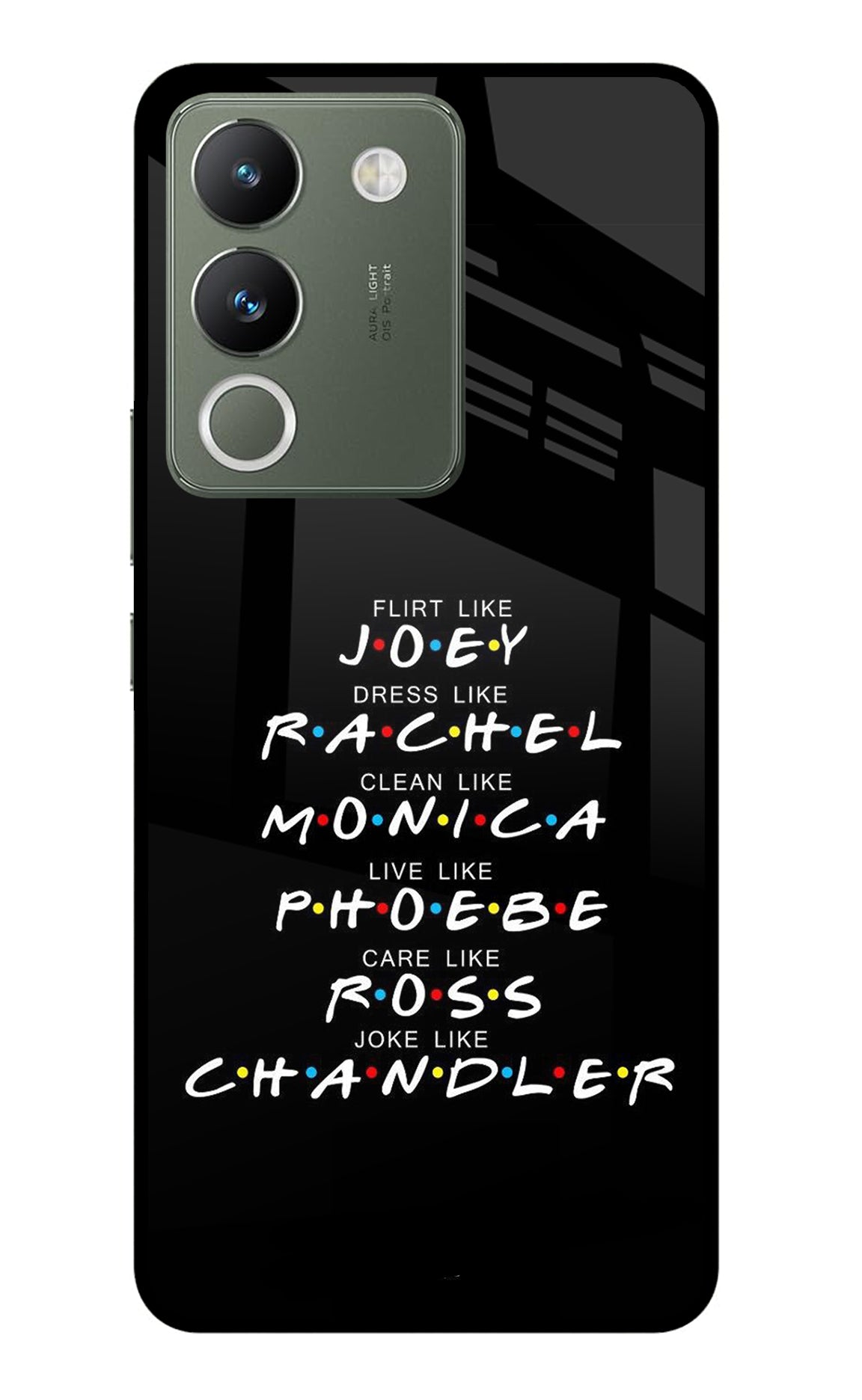 FRIENDS Character Vivo Y200 5G Back Cover