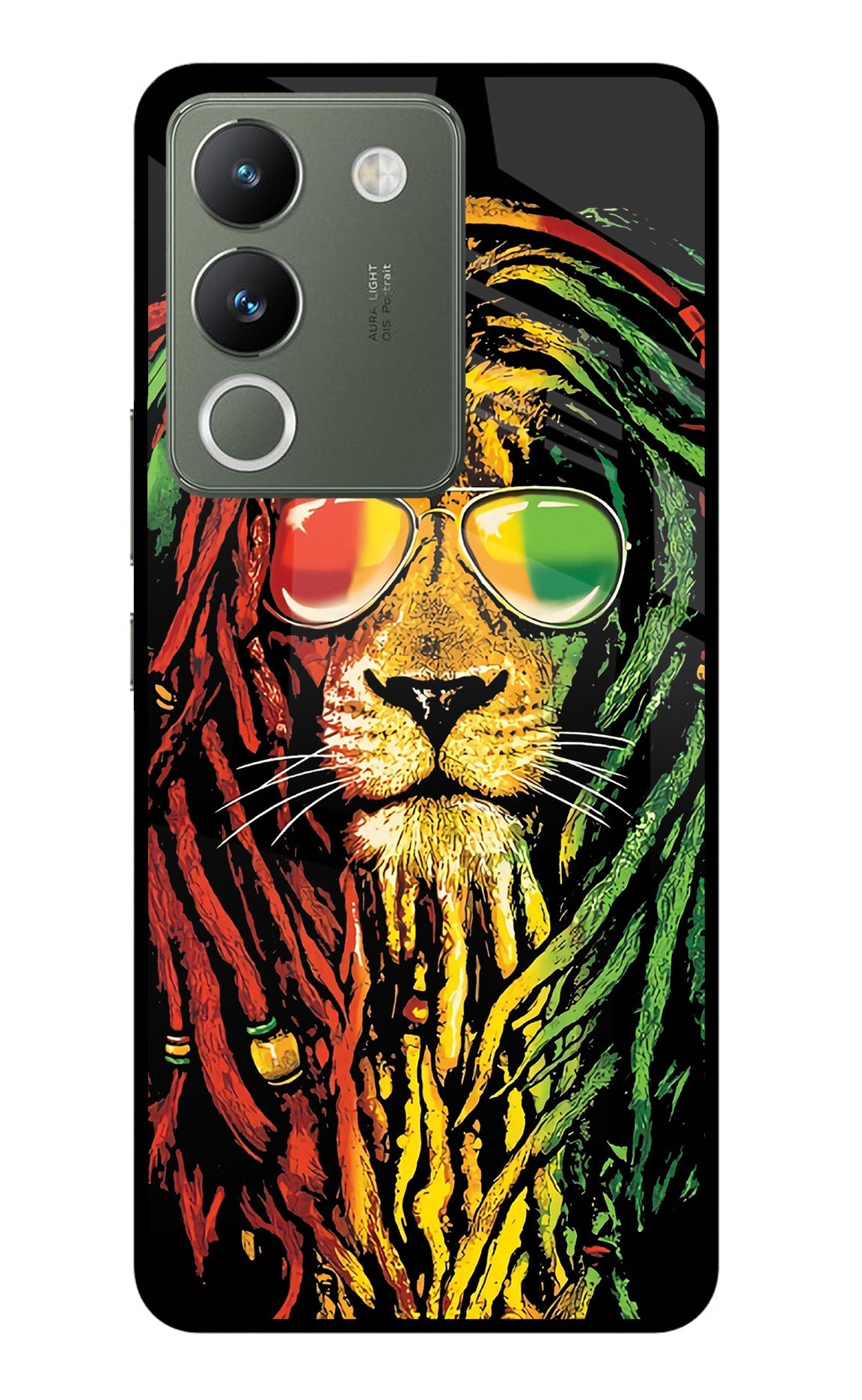 Rasta Lion Vivo Y200 5G Back Cover