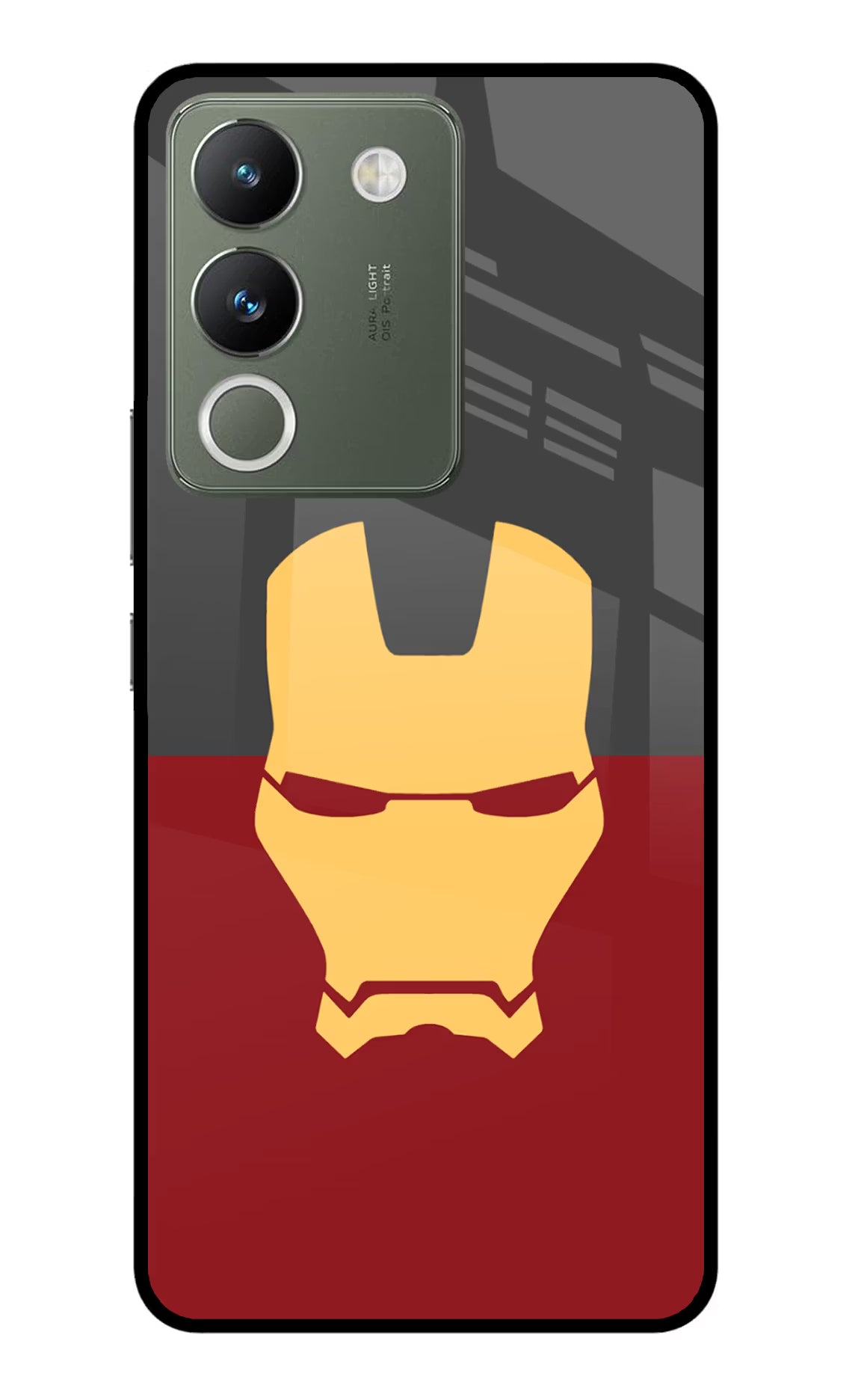 Ironman Vivo Y200 5G Glass Case Back Cover by Casekaro
