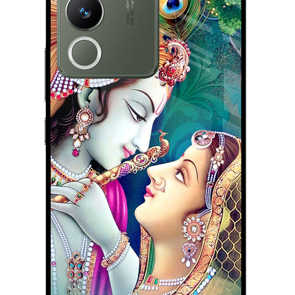 Lord Radha Krishna Vivo Y200 5G Glass Case