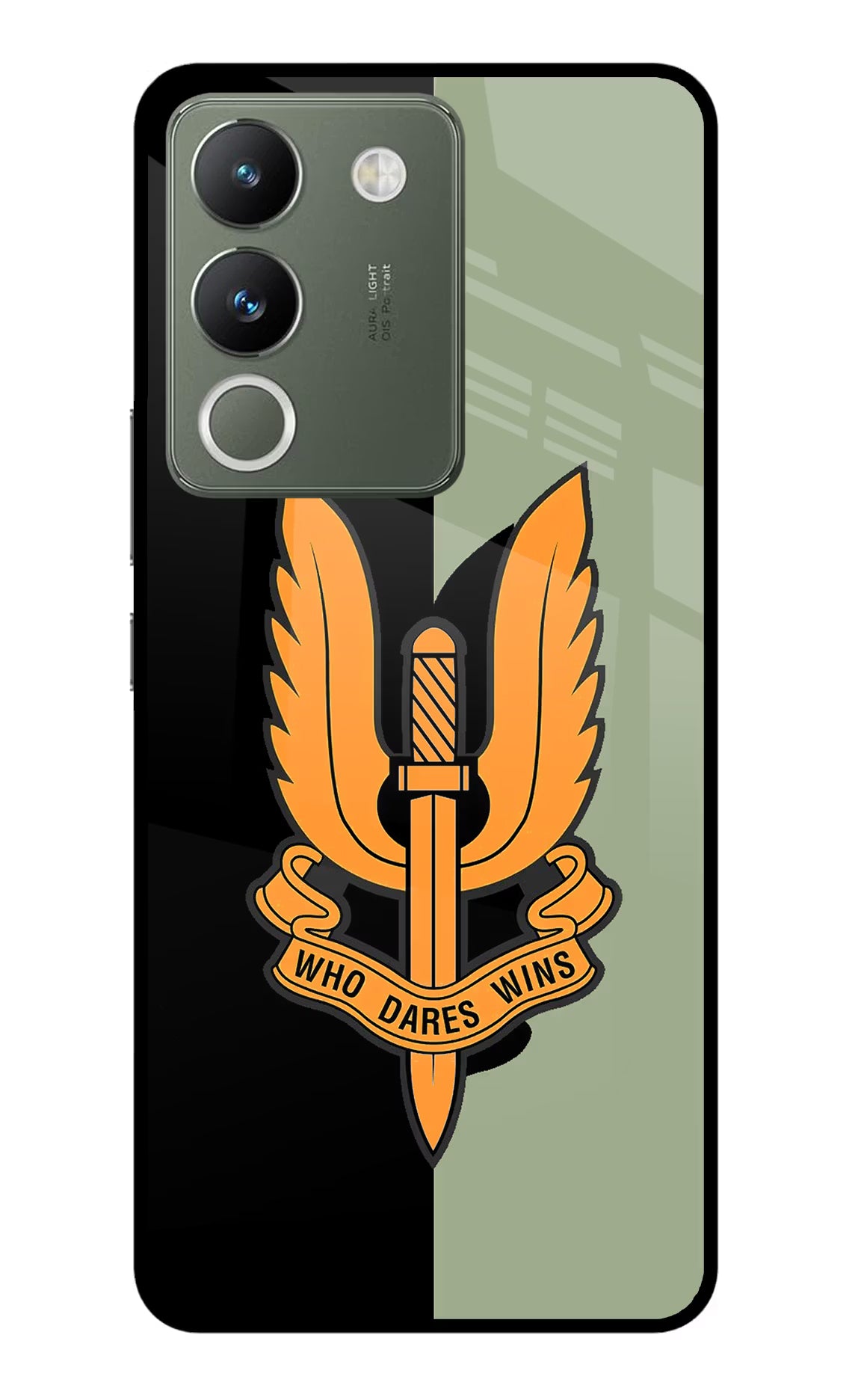 Balidan Logo Vivo Y200 5G Glass Case Back Cover by Casekaro