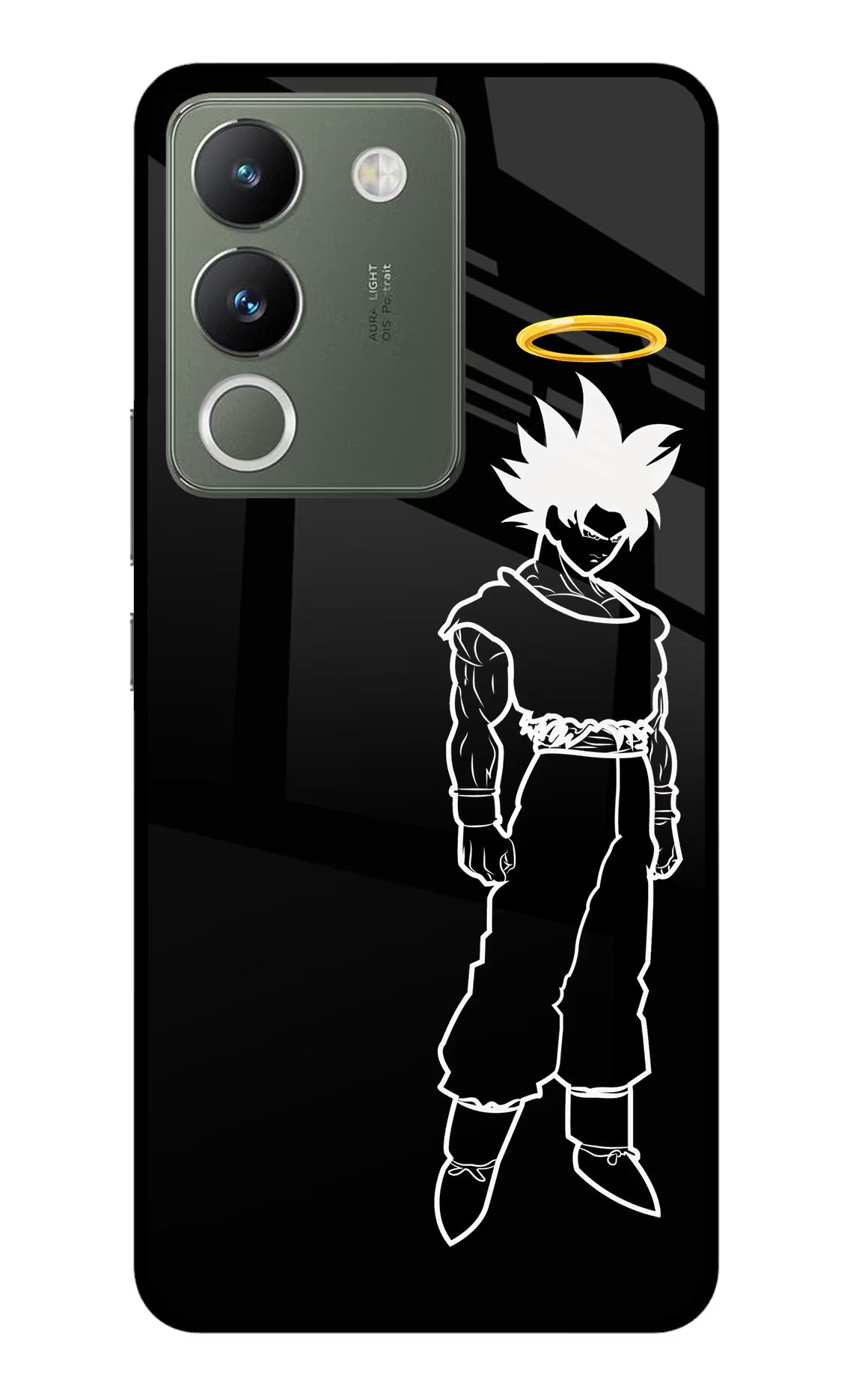 DBS Character Vivo Y200 5G Glass Case Back Cover by Casekaro