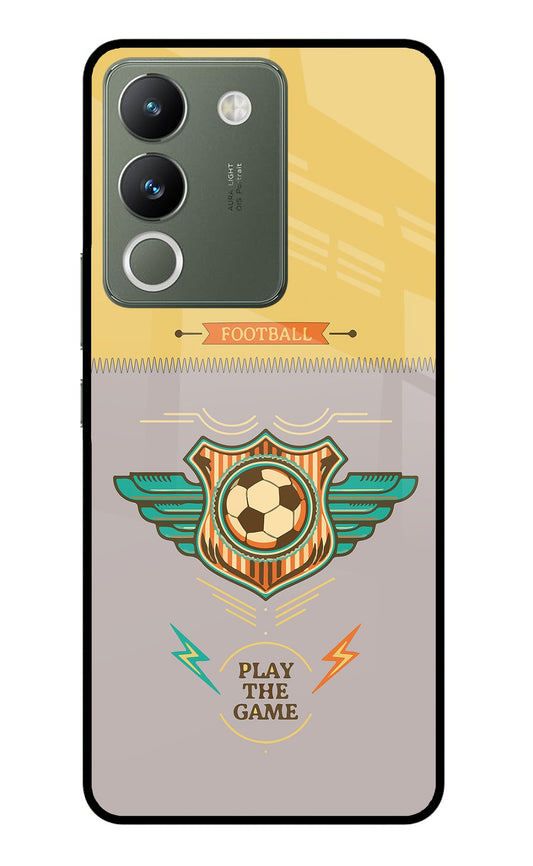 Football Vivo Y200 5G Glass Case