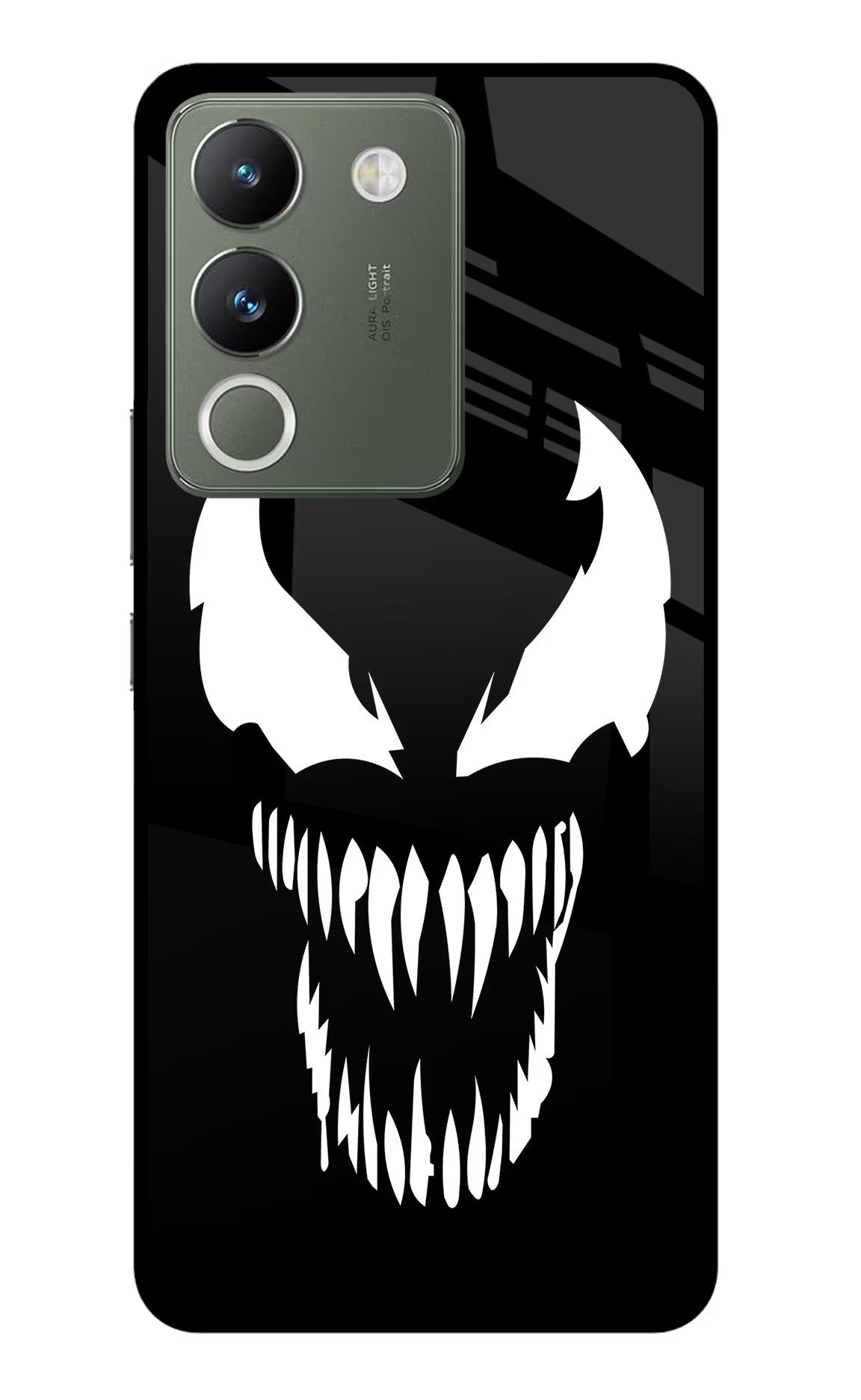 Venom Vivo Y200 5G Glass Case Back Cover by Casekaro
