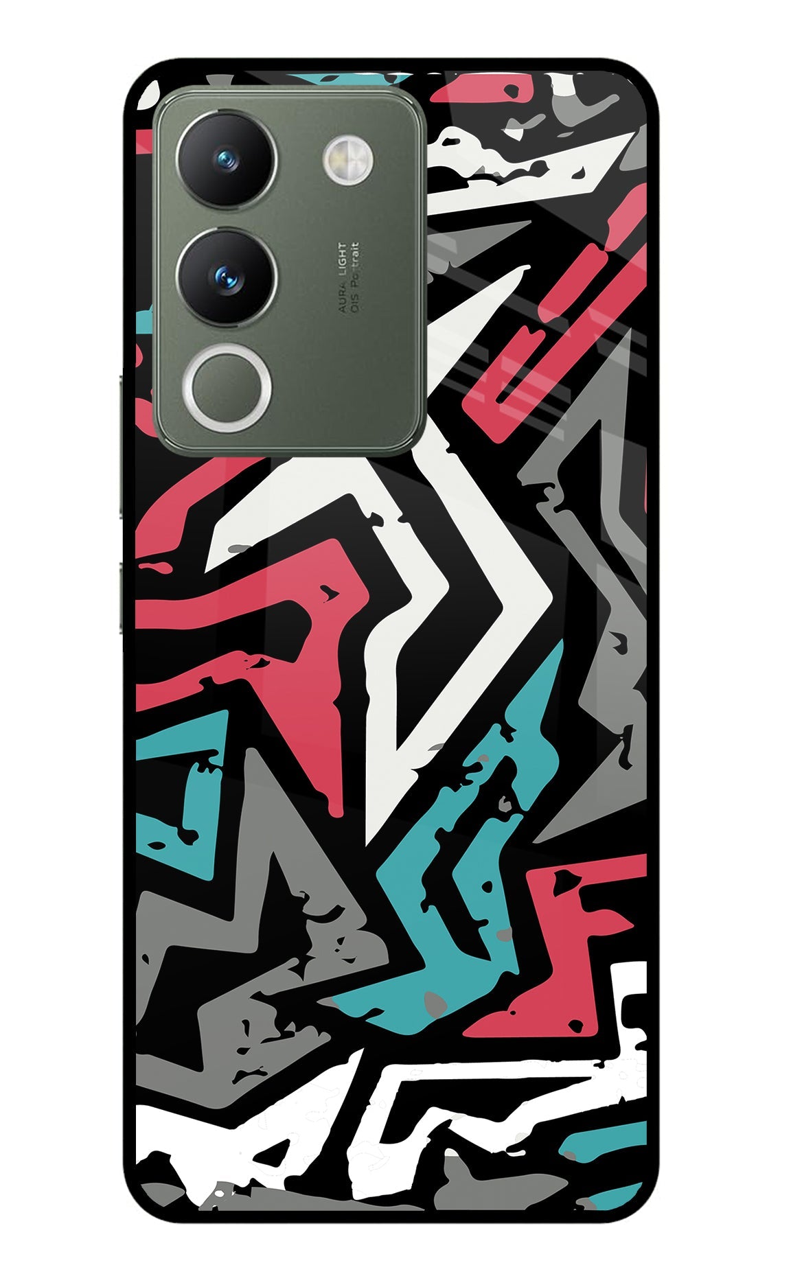 Geometric Graffiti Vivo Y200 5G Back Cover