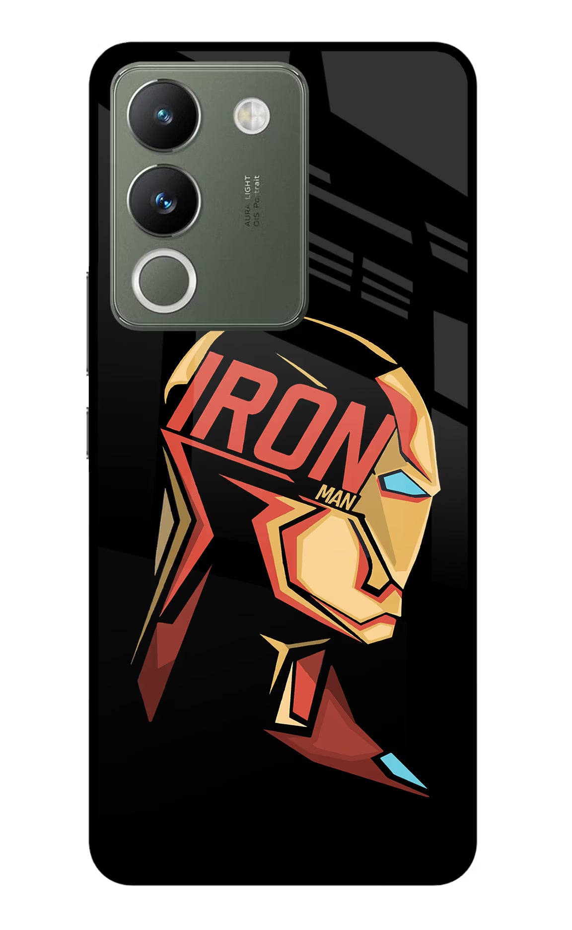 IronMan Vivo Y200 5G Glass Case Back Cover by Casekaro