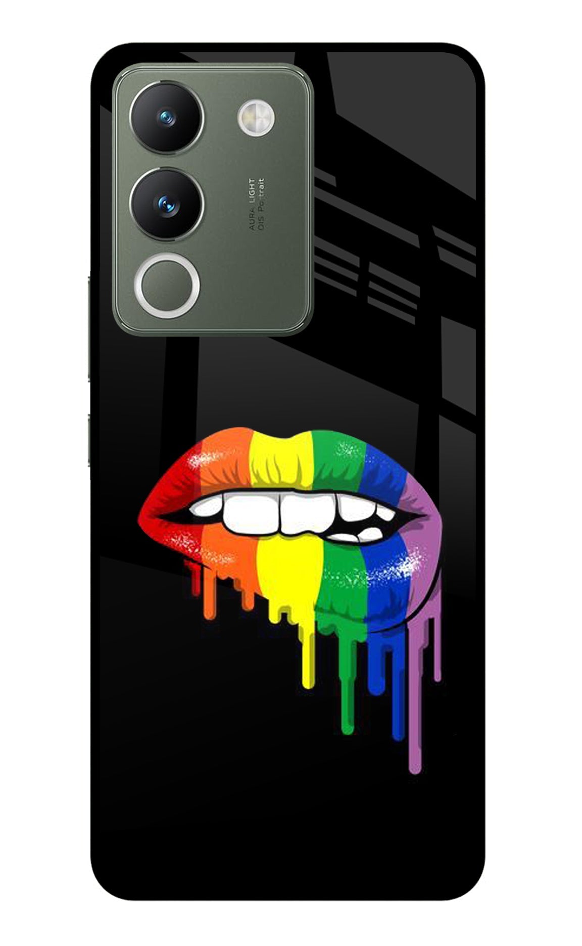 Lips Biting Vivo Y200 5G Back Cover