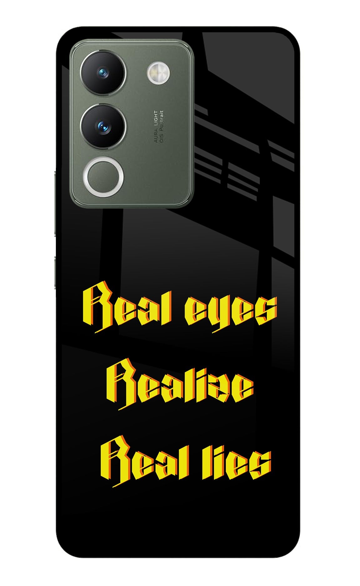 Real Eyes Realize Real Lies Vivo Y200 5G Back Cover