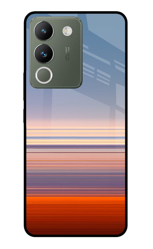 Morning Colors Vivo Y200 5G Glass Case