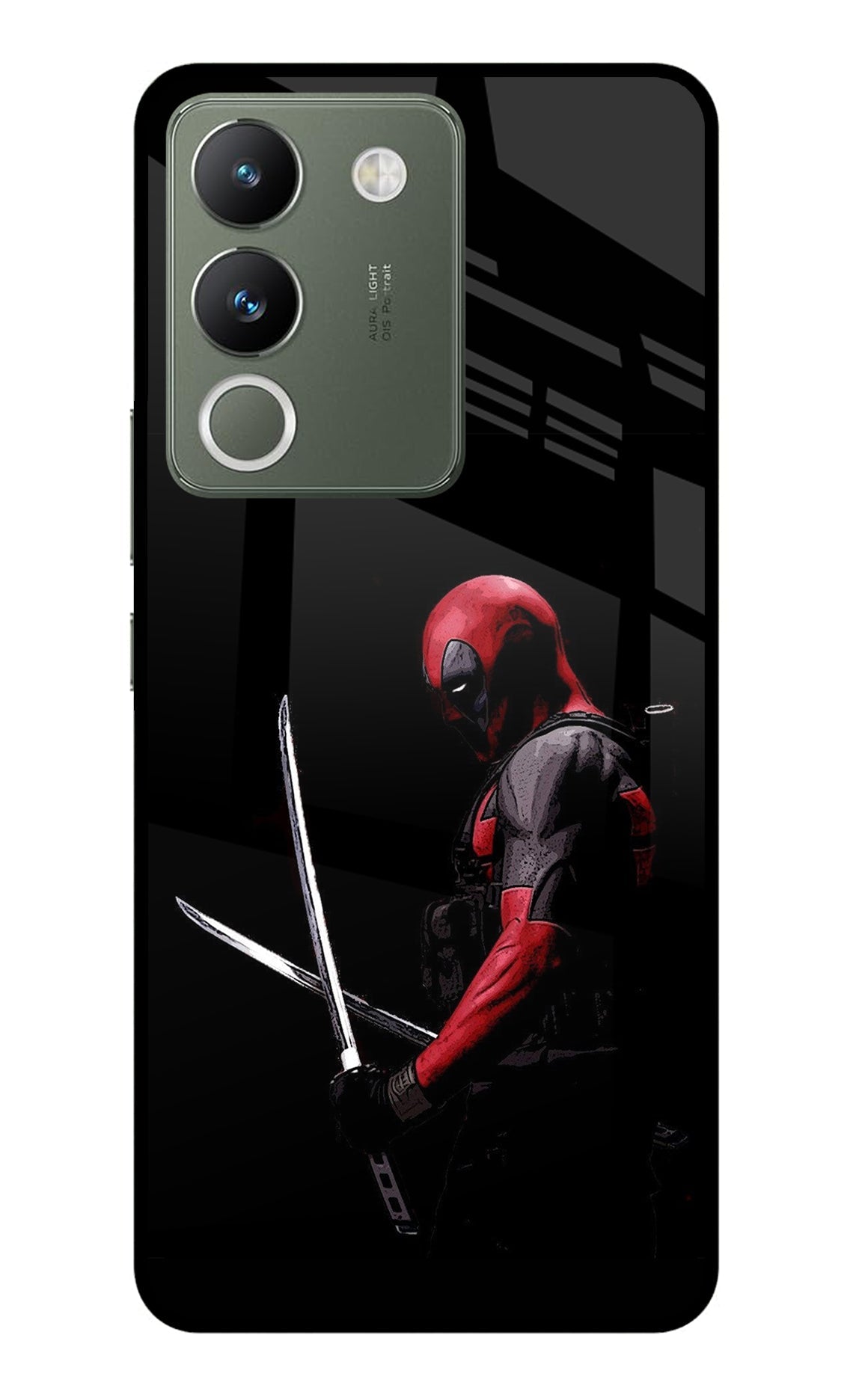 Deadpool Vivo Y200 5G Glass Case