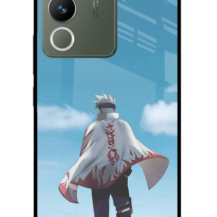Kakashi Vivo Y200 5G Glass Case Back Cover by Casekaro