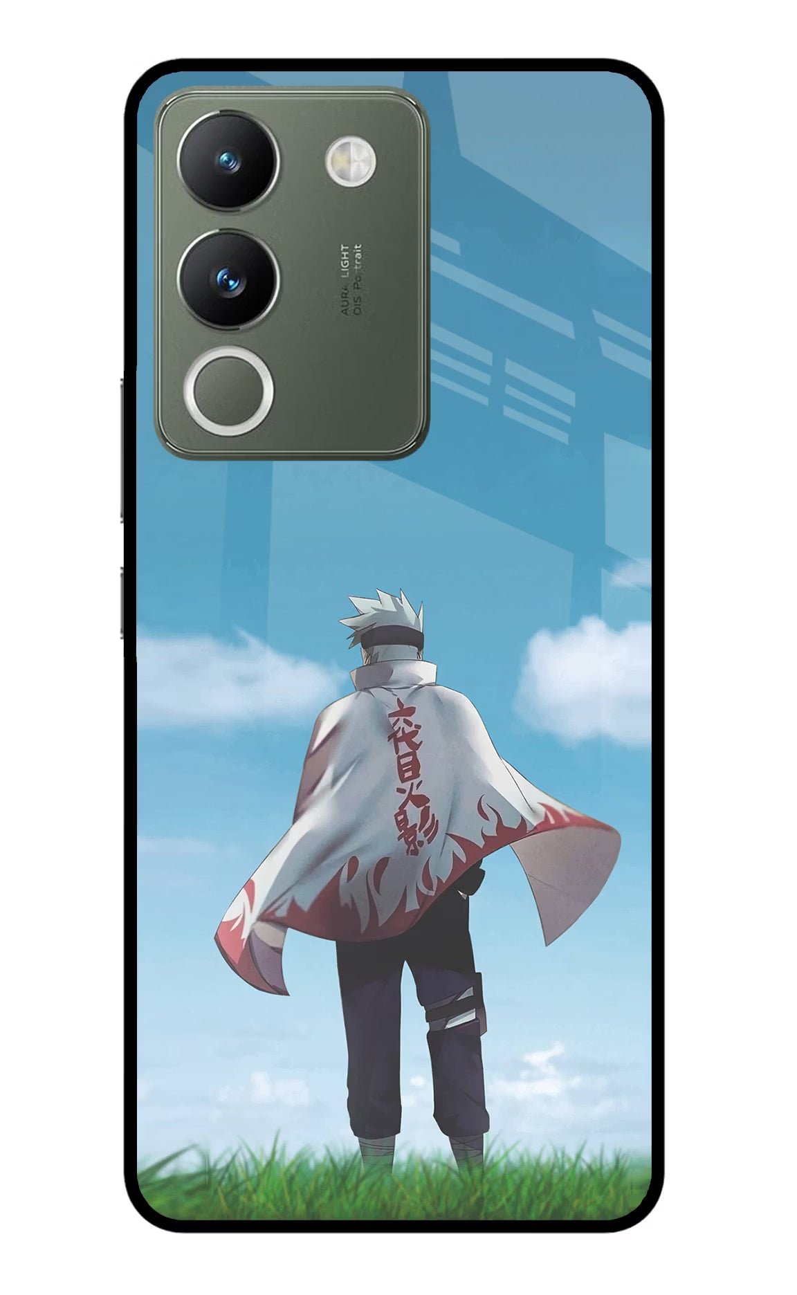 Kakashi Vivo Y200 5G Glass Case Back Cover by Casekaro