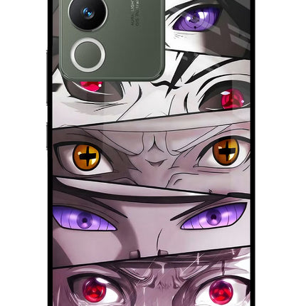 Naruto Anime Vivo Y200 5G Glass Case Back Cover by Casekaro