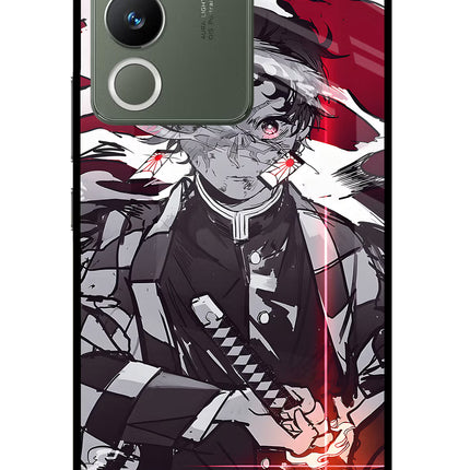 Demon Slayer Vivo Y200 5G Glass Case