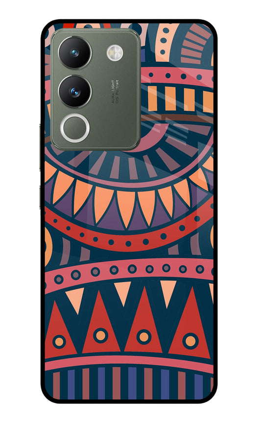 African Culture Design Vivo Y200 5G Glass Case