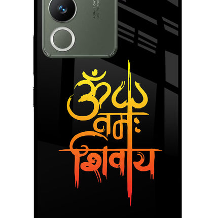 Om Namah Shivay Vivo Y200 5G Glass Case