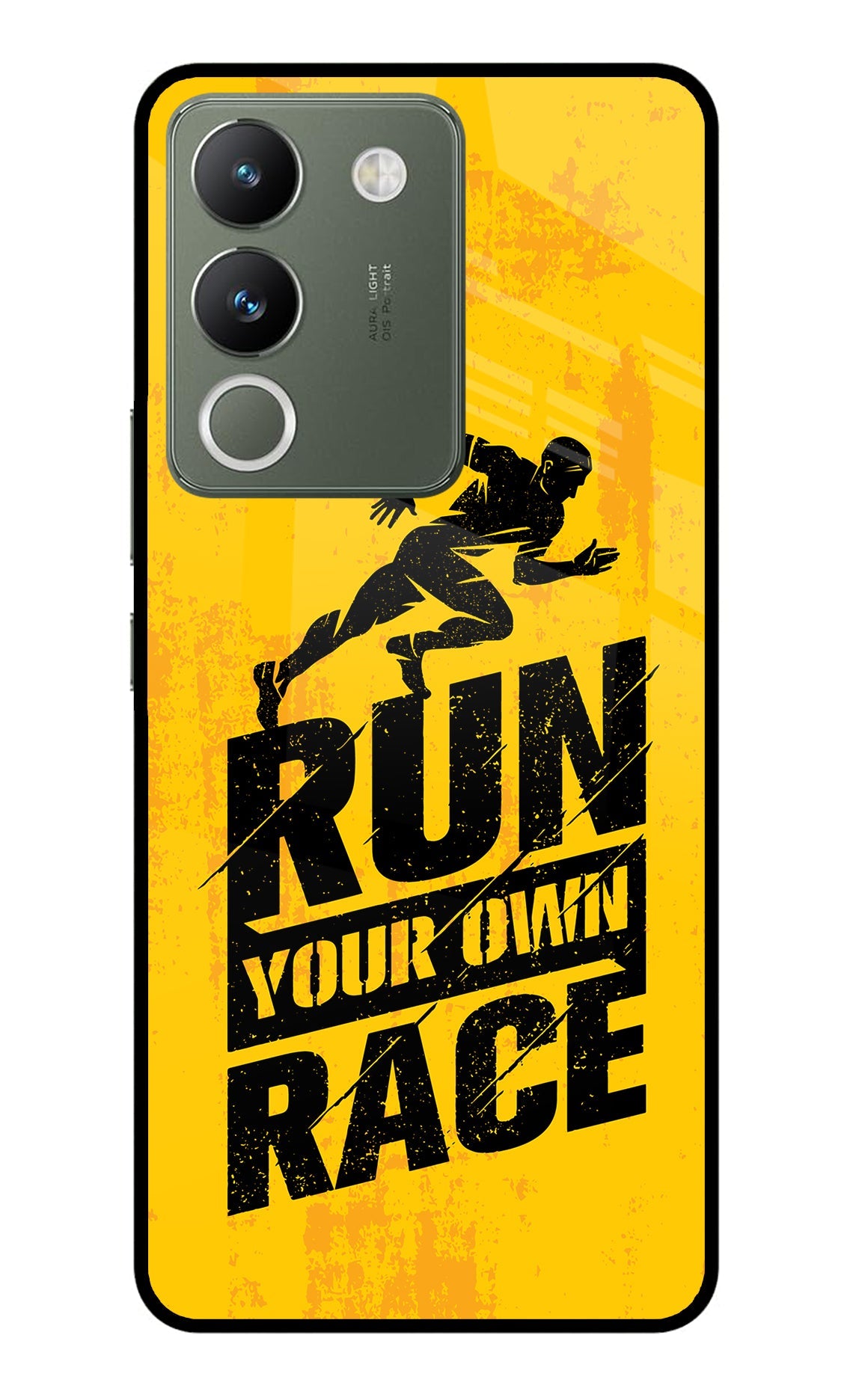 Run Your Own Race Vivo Y200 5G Back Cover