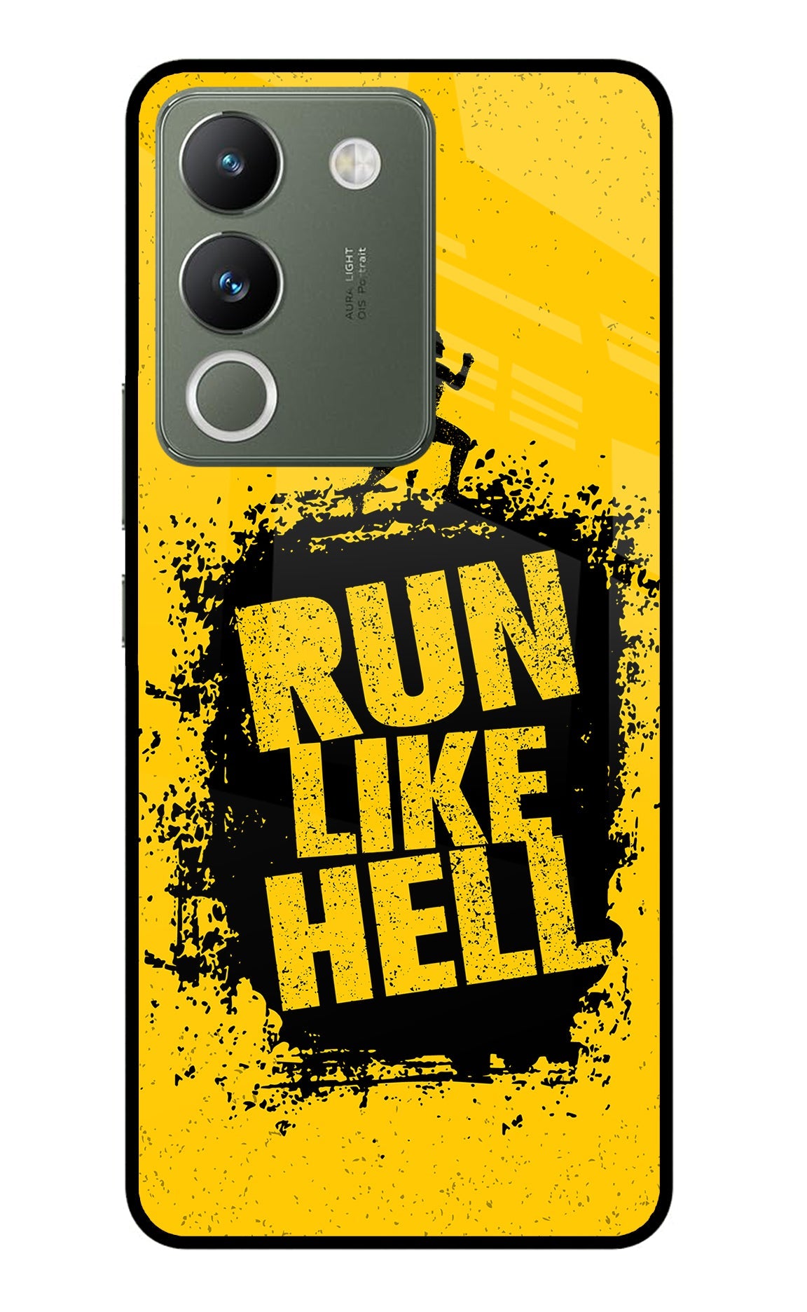 Run Like Hell Vivo Y200 5G Back Cover