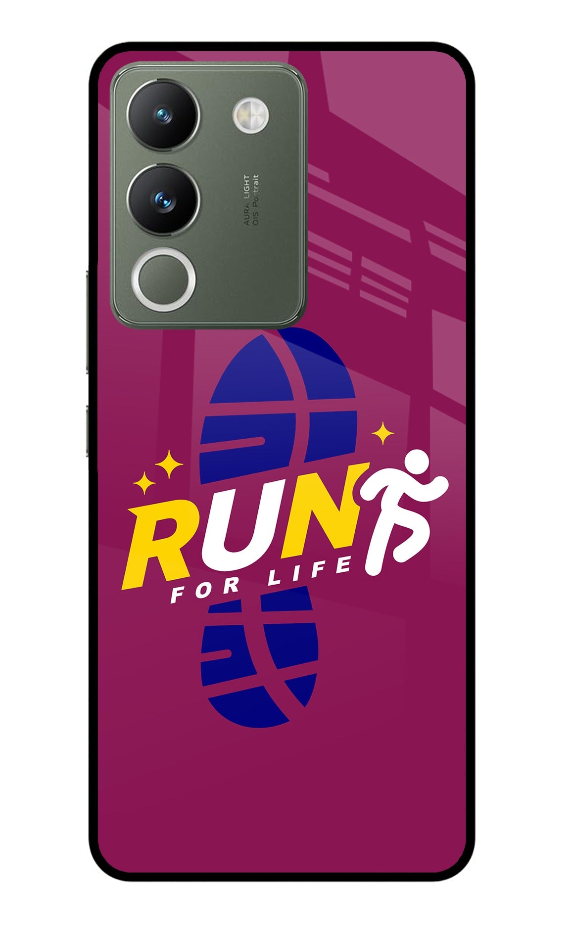 Run for Life Vivo Y200 5G Back Cover