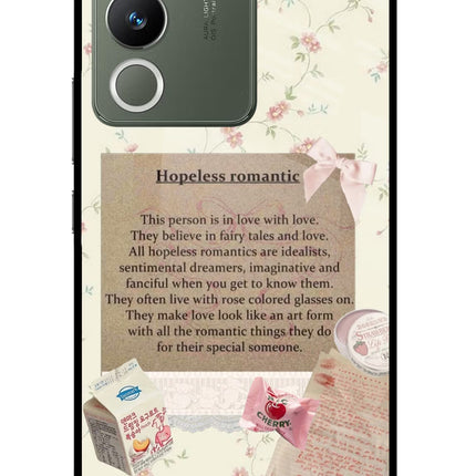 Hopeless Romantic Vivo Y200 5G Glass Case