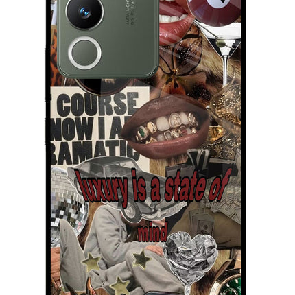 Luxury Vivo Y200 5G Glass Case