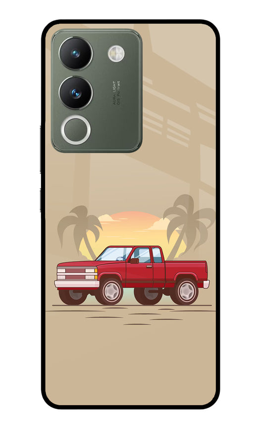 Desert Classic Drive Vivo Y200 5G Glass Case