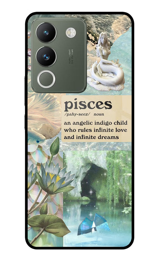 Pisces Zodiac Vivo Y200 5G Glass Case