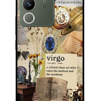 Virgo Zodiac Vivo Y200 5G Glass Case