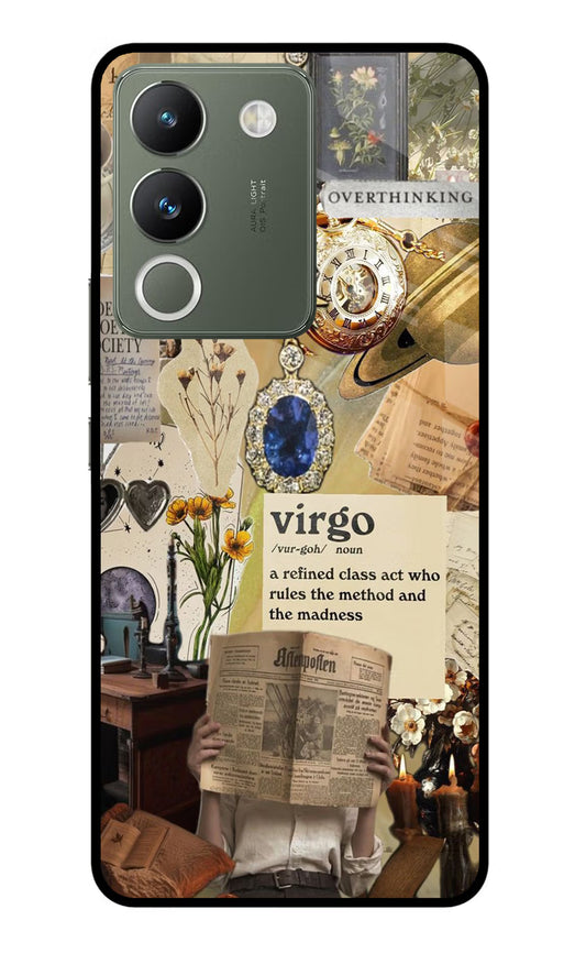 Virgo Zodiac Vivo Y200 5G Glass Case