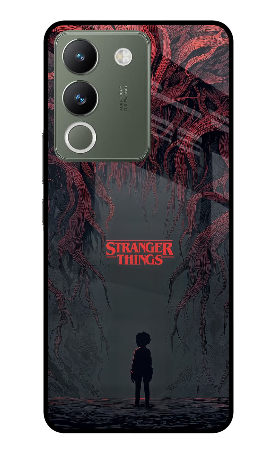 Ordinary Things Dark Side Vivo Y200 5G Glass Case Back Cover by Casekaro