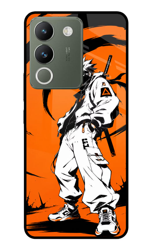 Street Samurai  Vivo Y200 5G Glass Case