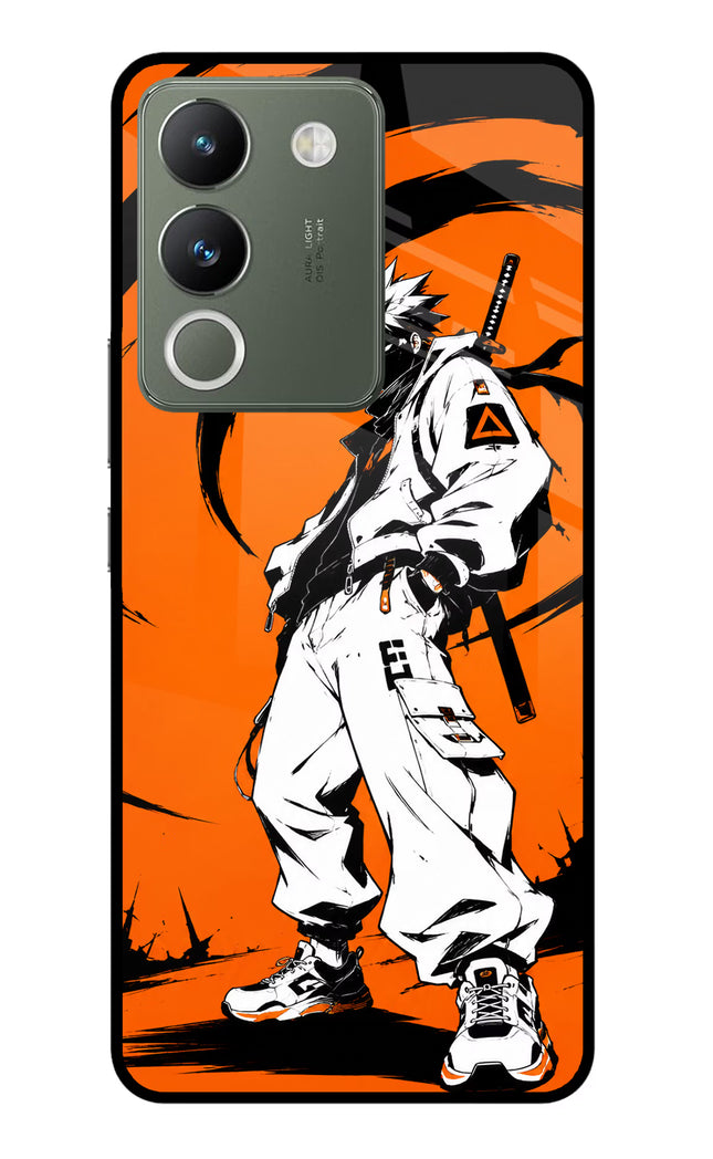 Street Samurai  Vivo Y200 5G Glass Case