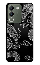 Twin Dragons Vivo Y200 5G Glass Case