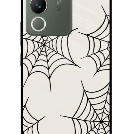 Spider Web Vivo Y200 5G Glass Case
