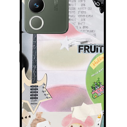 Softcore case Vivo Y200 5G Glass Case