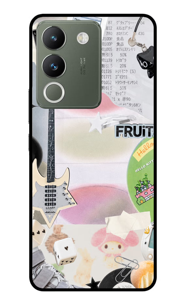 Softcore case Vivo Y200 5G Glass Case