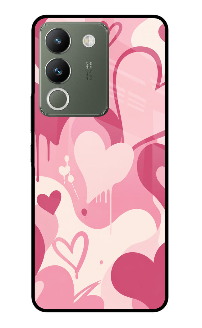 Hearty case Vivo Y200 5G Glass Case