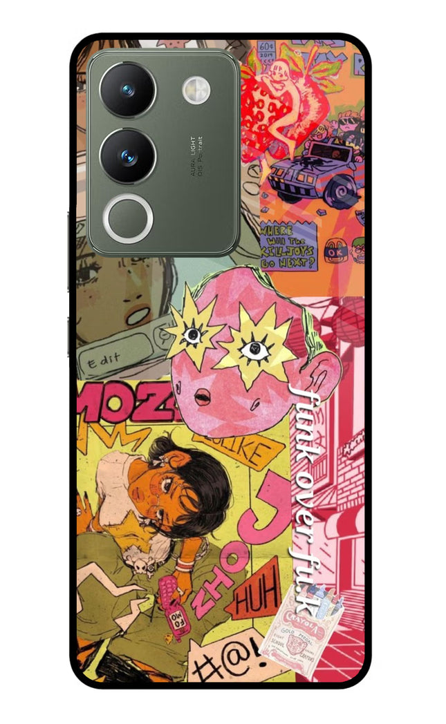 Funkover Vivo Y200 5G Glass Case