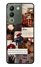 Zodiac Aries Vivo Y200 5G Glass Case