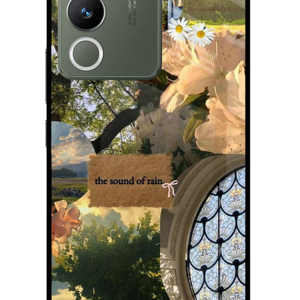Rain Vivo Y200 5G Glass Case